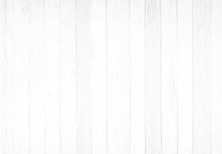 White vertical wood boards. Wooden planks on a wall or floor with grain and texture. Light neutral flat faded tones.