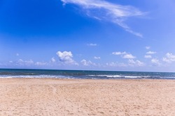Beach at Mahabalipuram in Chennai