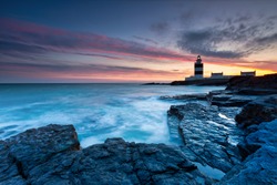 Lighthouse at Hook Head, County Wexford, Ireland Lighthouse at Hook Head, County Wexford, Ireland