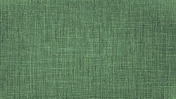 Dark mint green natural cotton linen textile texture background
