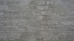 White gray grey light damaged cement concrete rustic brick wall brickwork stonework masonry wallpaper texture background