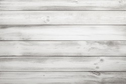 White wooden planks background. Wooden texture. Wood plank background. White wood texture