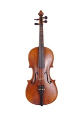 violin on a white background