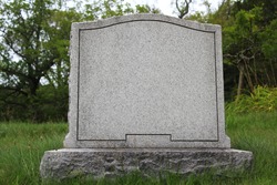 A Blank Gravestone 
