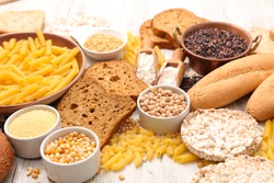 selection of gluten free food