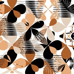 Abstract decorative pattern. Vector Illustration.