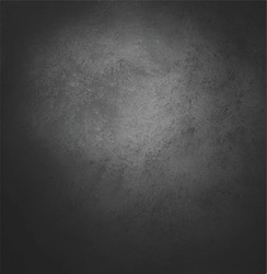 abstract black background vector, old black vignette border frame on white gray background, vintage grunge background texture design, black white monochrome background for printing brochure paper ads