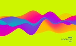 Abstract background with dynamic effect. Futuristic Technology Style. Motion Vector Illustration.