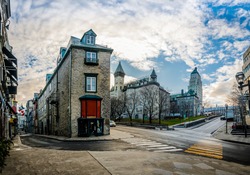 Architecture of Old Quebec - Quebec City, Canada