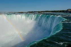 Niagara Falls, horseshoe and Rainbow