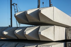 Reinforced concrete piles