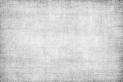 Monochrome texture painted on canvas.Artistic cotton grunge gray background.