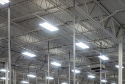 Warehouse Ceiling Lighting Industrial Flourescent Bulbs