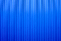 bright blue zinc fence Abstract geometrical background, Slanting lines, striped texture