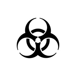 The biohazard icon. Biohazard symbol.