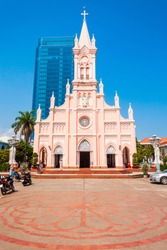 Da Nang Cathedral is a catholic church in Danang city in Vietnam