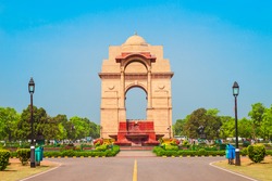 India Gate and Canopy is a war memorial located at the Rajpath in New Delhi, India