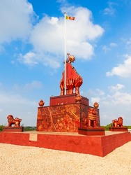 Elephant Pass War Memorial is a special War Hero Memorial, erected in honour of fallen Civil War Heroes near Jaffna, Sri Lanka.