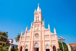 Da Nang Cathedral is a catholic church in Danang city in Vietnam
