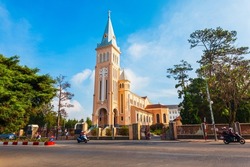 The St. Nicholas Cathedral is a Roman Catholic church in Dalat in Vietnam