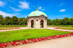 The Diana Temple or Dianatempel in the Munich Hofgarten or Court Garden, Germany