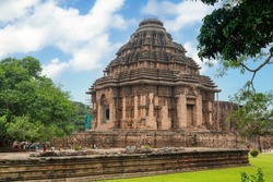 Konark Sun Temple - A UNESCO World Heritage site built in the 13th century at Puri Odisha, India. 