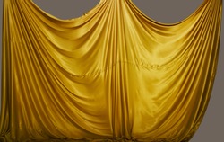 fabric draping isolated