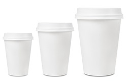 Coffee drinking cup sizes