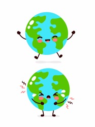 Earth Drawing Cute