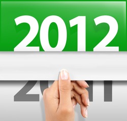 symbol of happy new year 2012