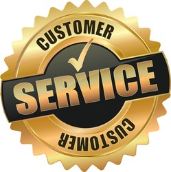 Best Service Stamp On Boxes Shows Top Customer Assistance - Free Stock ...