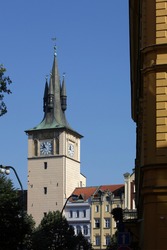Clock Tower in Prague, Czech Republic