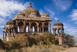 Fort in Ranthambhore National Park, Rajasthan, India.