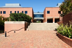 Red brick building on campus