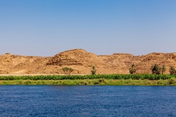 River Nile in Egypt. Life on the River Nile