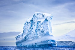 Huge iceberg in Antarctica