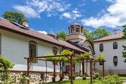 Orthodox Divotino Monastery dedicated to Holy Trinity at Lyulin Mountain, Sofia City Region, Bulgaria