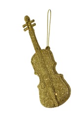Christmas tree ornament violin