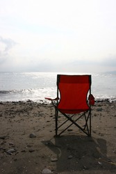 red chair sunset 3