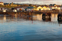 Punta Arenas cityscape,the southernmost city on earth,Chile
