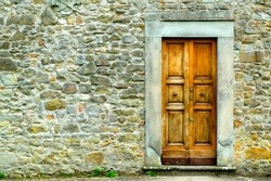 Italian wood door