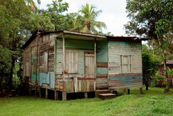 Typical caribbean shack.