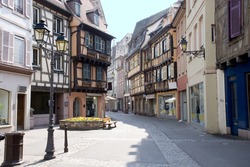 France, Colmar, medieval city in the centre of Europe