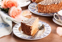 Chocolate - Almond Esterhazy Torte