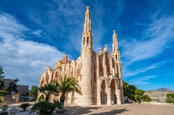 Sanctuary of Santa Maria Magdalena, Novelda, Alicante, Spain.