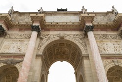 Detail of Arc de Triomphe Paris