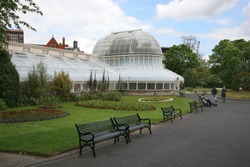 Botanic gardens in Belfast, Ireland