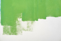 paint wall color background blue green  real texture isolated on white with copy space