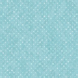 Blue Seamless Polka Dot Old Scratch Pattern. Retro Styled Vector Background