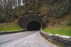 A Tunnel Heading Into the mountains